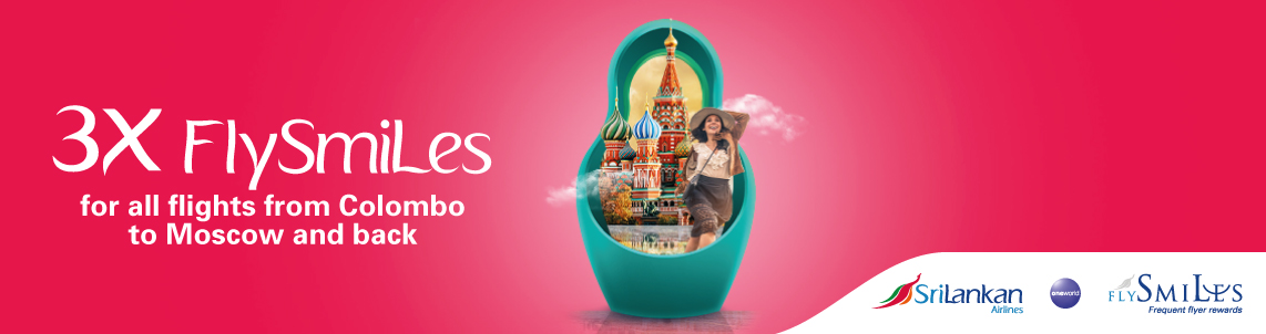 Triple the miles for triple the smiles