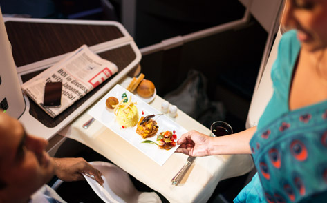 Business Class Meals Pre-Order