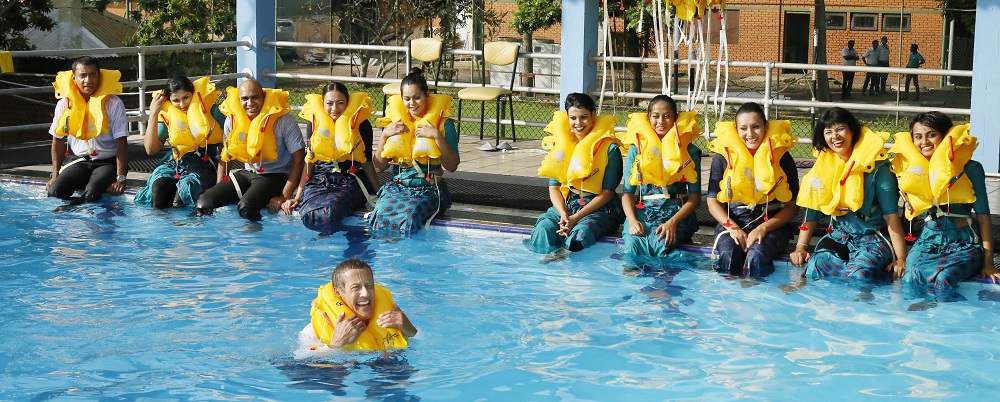 Richard Quest Visit In SriLankan Airline