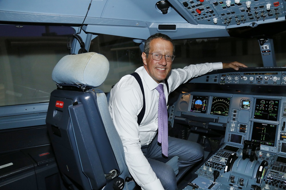 Richard Quest Visit In SriLankan Airline
